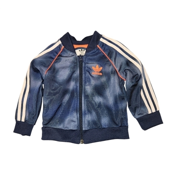 Adidas Track Jacket Boys Size 3-6 M - Picture 1 of 5